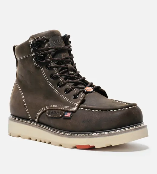 Welted and Unlined Leather Work Boot